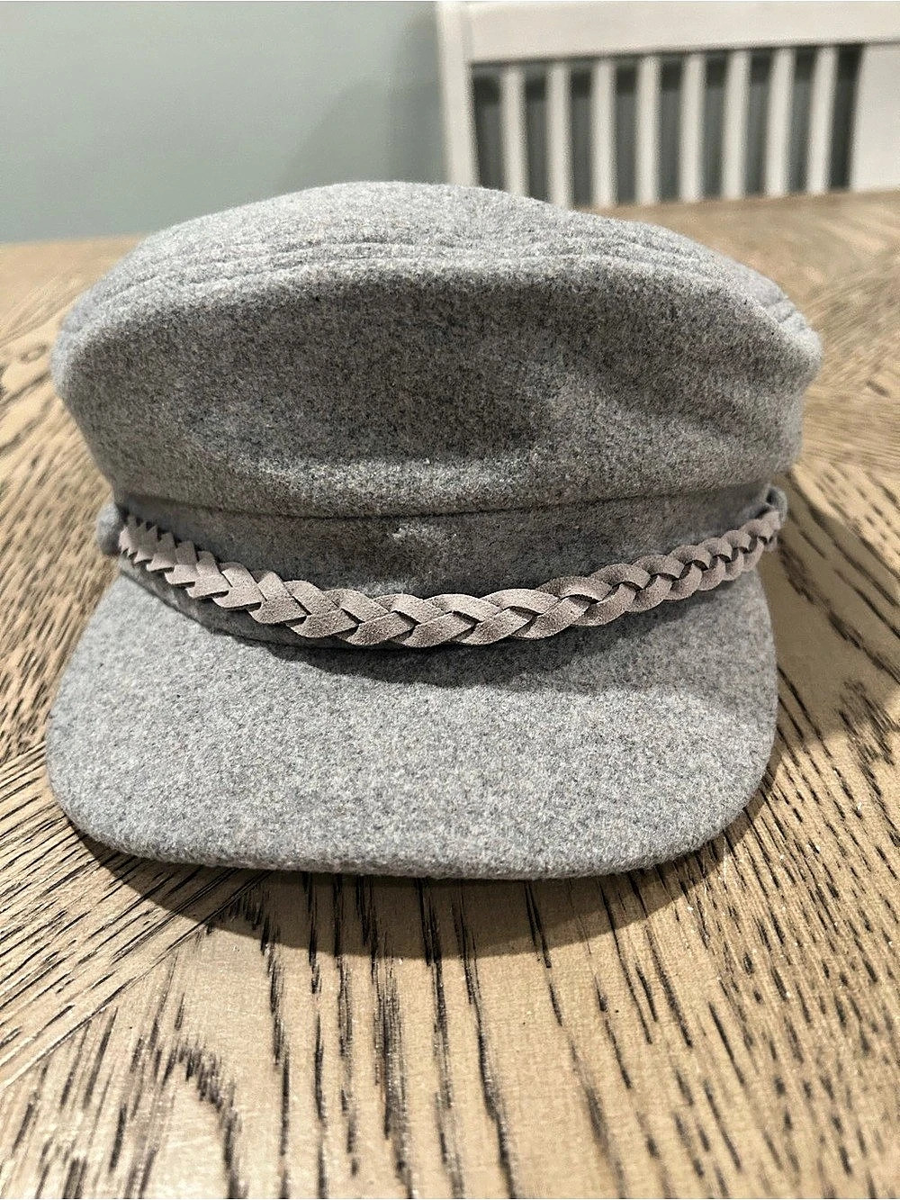 Vintage C&C California Gray Newsboy Cap Like New